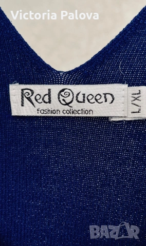 Елегантна рокля плътен трикотаж RED QUEEN , снимка 14 - Рокли - 53238776