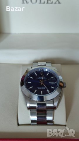 Rolex Oyster Perpetual Datejust Blue Механичен - Работи Без Батерии , снимка 7 - Луксозни - 40513467