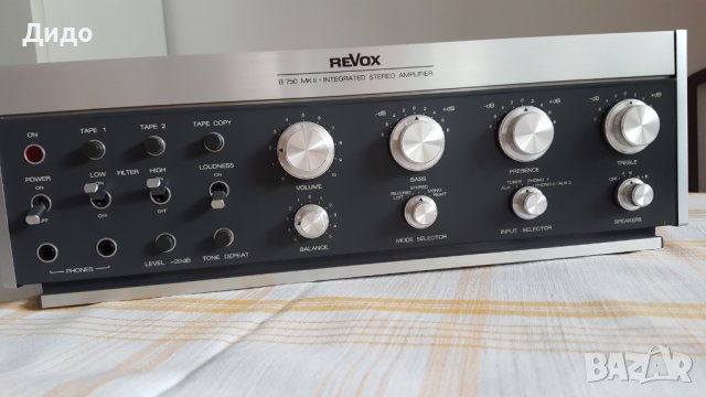 ​ReVox  B 750 MK II  , снимка 7 - Ресийвъри, усилватели, смесителни пултове - 37547936