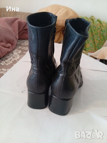 Черни боти GABOR естествена кожа Made in AUSTRIA н.7, снимка 4 - Дамски боти - 53484829