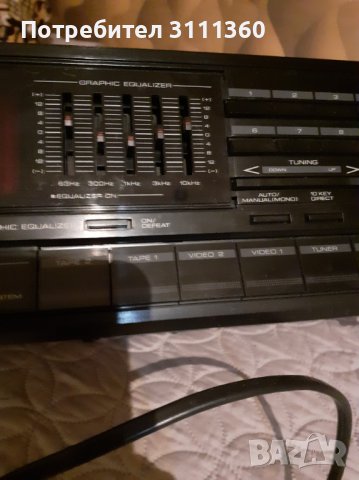 KENWOOD усилвател-AM-FM tuner- черен, запазен,перфектен звук.-много опции. , снимка 2 - Ресийвъри, усилватели, смесителни пултове - 39664350