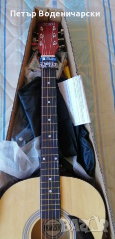 Класическа китари с метални струни 3rb ave acoustic 1. Струни - метални. Китарите с метални струни с, снимка 10 - Китари - 37285060