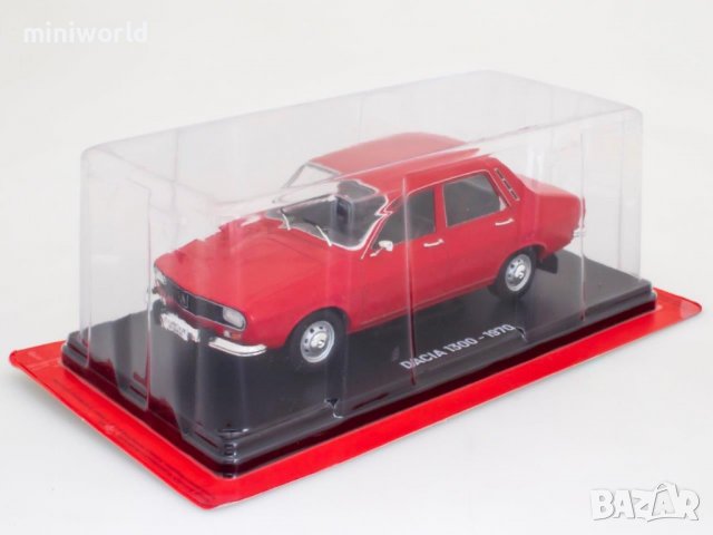 Dacia 1300 1970 - мащаб 1:24 на Hachette моделът е нов в блистер, снимка 3 - Колекции - 38396837