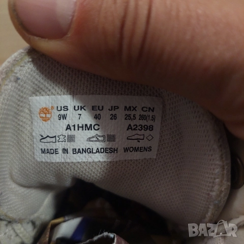 Timberland Waterville 6 номер 40 водоустойчиви , снимка 2 - Дамски боти - 52619274
