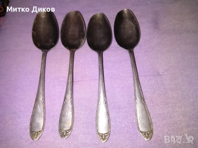 Duralit Rostfrei Solingen немски лъжици 4 бр 210мм Silver plated , снимка 5 - Прибори за хранене, готвене и сервиране - 51516204