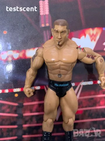 Екшън фигура WWE Батиста Batista Dave Bautista Jakks Pacific 2005 Ruthless Aggression figure играчка, снимка 7 - Фигурки - 48830065