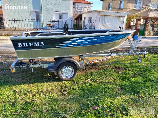 Brema aluminum boat 370V. , снимка 3 - Воден транспорт - 52820508
