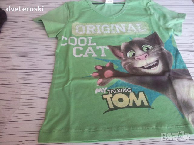 Детска пижама с къс ръкав за момче ръст 104, снимка 1