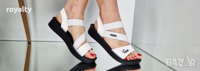 Puma дамски бели сандали , снимка 3 - Сандали - 50393941