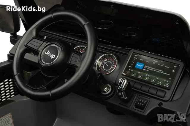 Офроуд акумулаторен автомобил  JEEP RUBICON Камофлаж– 4x4, до 35кг., с дистанционно и LED,, снимка 9 - Детски велосипеди, триколки и коли - 49975893