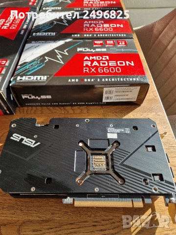 Продавам ASUS RX6600, 8GB, снимка 2 - Видеокарти - 52806012