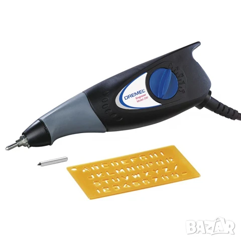 Гравьор Dremel електрически 35 W, гравиране +НОВ КОМПЛЕКТ НАКРАЙНИЦИ, снимка 2 - Инструменти за гравиране - 51202945