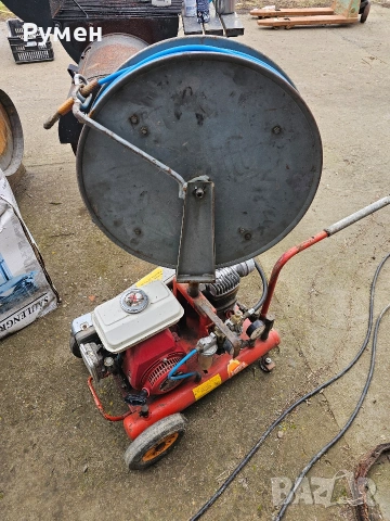 бензинов компресор за въздух, снимка 2 - Компресори - 53389192