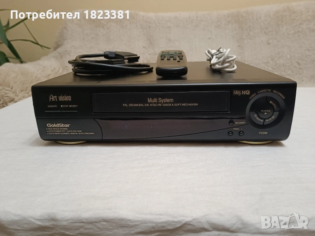 Видео рекордер GoldStar, снимка 5 - Плейъри, домашно кино, прожектори - 53405901