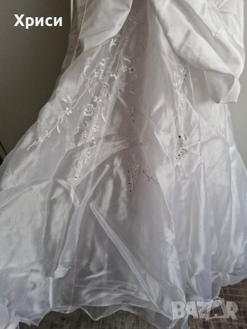 Булчинска рокля с чанта и воал , снимка 3 - Рокли - 43822221