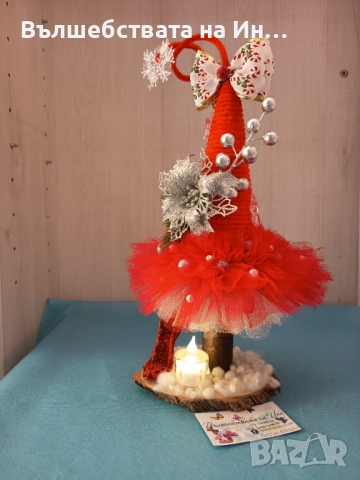 Коледна украса  елха 