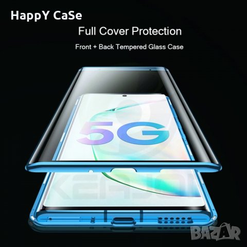 Samsung Galaxy S20 Ultra / S20 / Двоен 360 градуса магнитен кейс калъф, снимка 4 - Калъфи, кейсове - 28653386