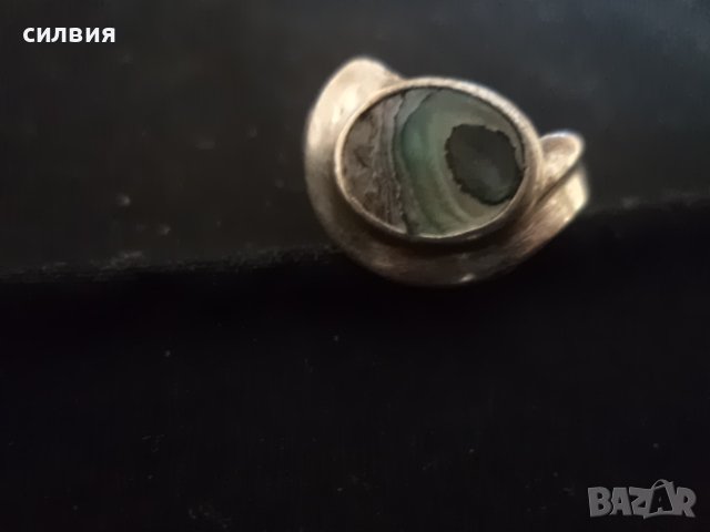 дамски сребърен пръстен , снимка 2 - Пръстени - 43222876