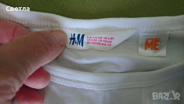 Блузи Н§М за ръст 122-128 см., снимка 4 - Детски Блузи и туники - 38352778