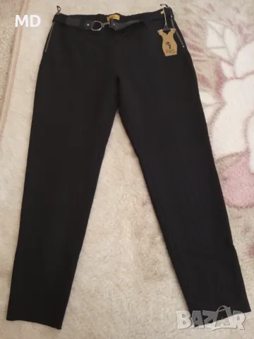 Дамски плътен панталон клин, снимка 2 - Панталони - 50350530