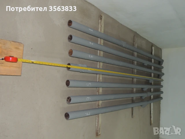 Тръби ф 63,5 x 3,2 мм , снимка 5 - Строителни материали - 50157062