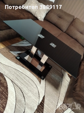 Стъклена холна маса, снимка 2 - Маси - 52704752