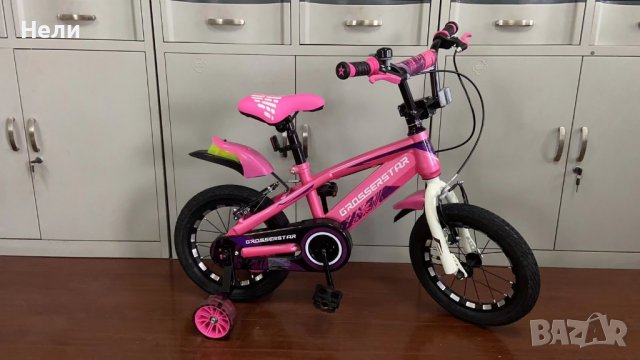 Детско колело 12'' с помощни гуми , снимка 5 - Детски велосипеди, триколки и коли - 10497967