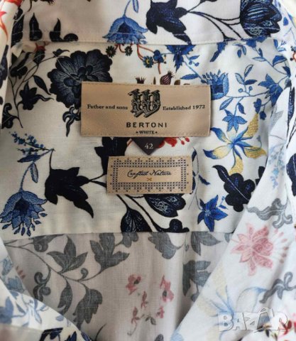 Мъжка риза BERTONI, снимка 3 - Ризи - 43328499