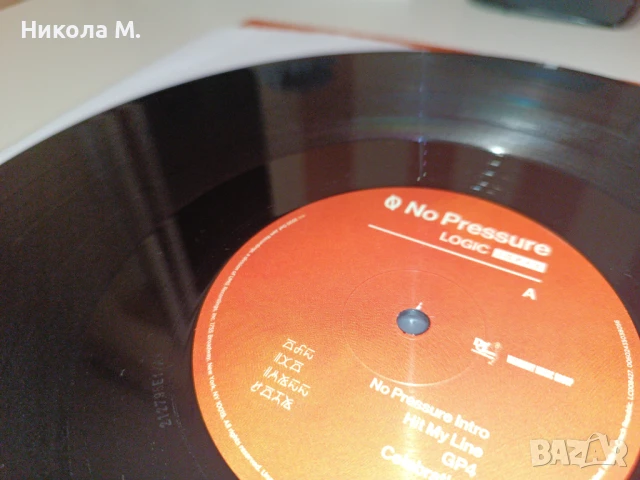 Logic - No Pressure - Двойна плоча, снимка 8 - Грамофонни плочи - 50833280