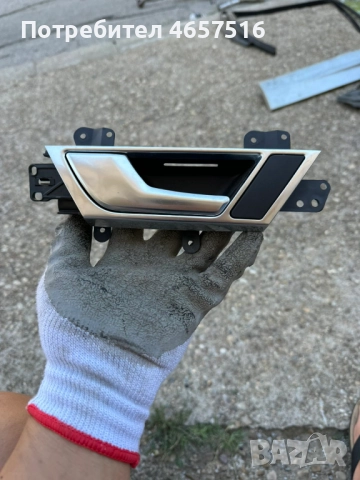 Вътрешна дръжка на задна лява врата с подсветка на Ауди Audi A6 4F само за 40лв. 4F0839019, снимка 8 - Части - 52516419