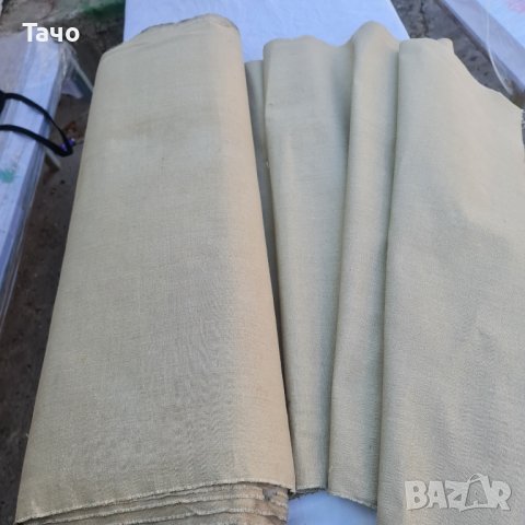 Дебел брезент, натурален, снимка 3 - Платове и дамаски - 43550684