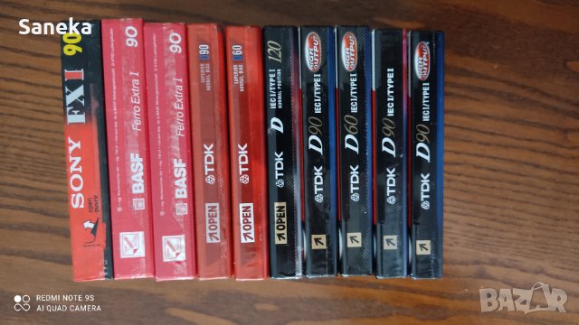 TDK , SONY , BASF, снимка 2 - Аудио касети - 36885809