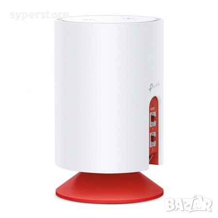 Удължител на интернет обхват TP-Link Deco Voice X20 AX1800 2-pack Mesh Wi-Fi 6 система за целия дом , снимка 2 - Мрежови адаптери - 38366230