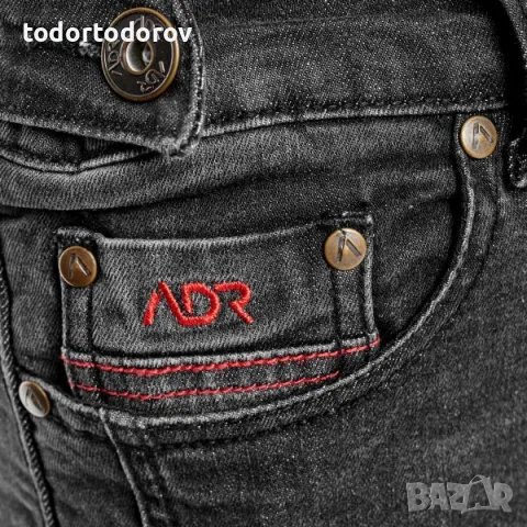 Дамски мото дънки за мотор ADRENALINE ROCK LADY BLACK, снимка 5 - Аксесоари и консумативи - 49624627