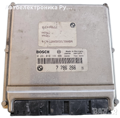 компютър BMW 530D, 7786266, 0281010144, EDC15C4 E39