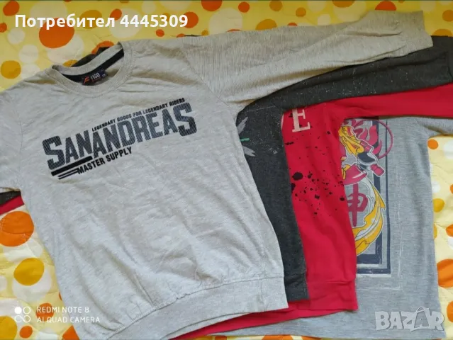 Блузки за момче е.128