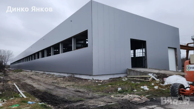 Изграждане на халета с метална конструкция , снимка 9 - Монтажи - 50743578