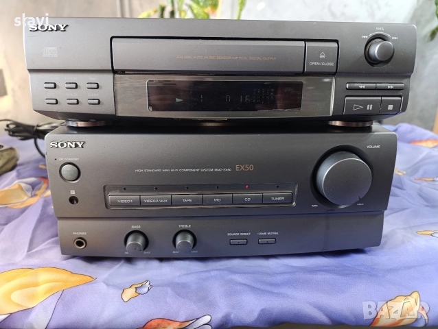 Усилвател и CD SONY EX-50, снимка 12 - Ресийвъри, усилватели, смесителни пултове - 52840567