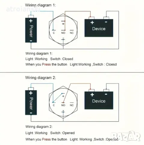 Бутонни ключове 220v/240v, снимка 6 - Други - 49887767