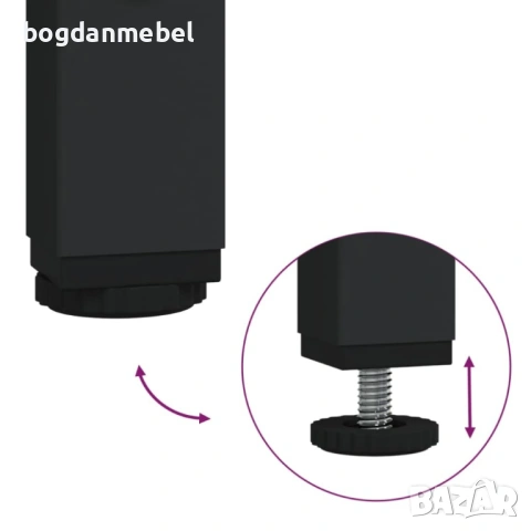 Sonata H Странична маса, опушен дъб, снимка 3 - Маси - 53593267