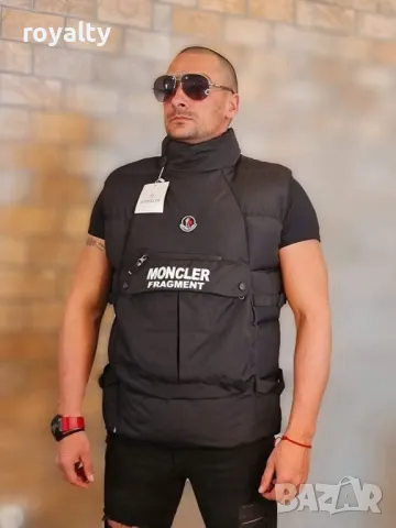 Moncler мъжки елек , снимка 2 - Спортни дрехи, екипи - 49641443
