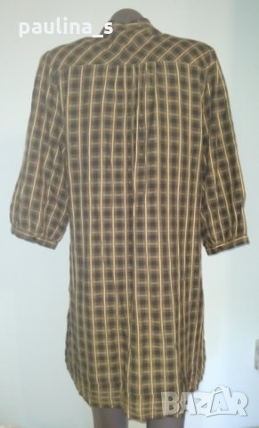 Дизайнерска памучна рокля тип туника "Bon'a partе"® / голям размер , снимка 4 - Рокли - 26226472