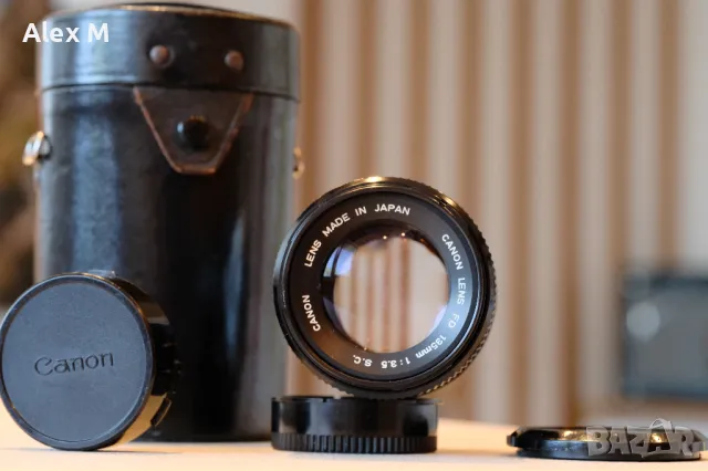 Canon FD 135mm f/3.5 S.C. mkII, снимка 1