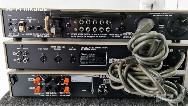 ПРОМОЦИЯ!!! стерео усилвател тунер TECHNICS SE-A808, снимка 8 - Аудиосистеми - 43789722