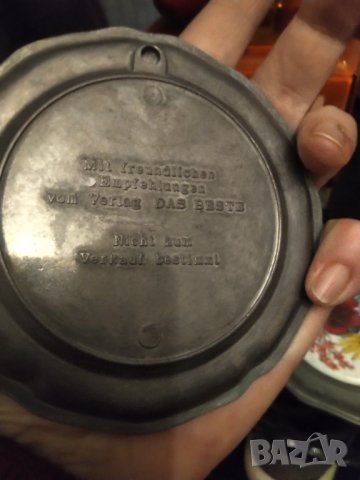 Декоративни чинии  порцелан и метал  НАМАЛЕНИЕ , снимка 3 - Пана - 43024919