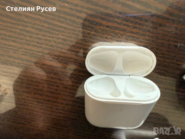 слушалки Apple AirPods 2nd gen (EMC 3185) with Protective Case цена 30 лв 2 бр използвани слушалки, , снимка 6 - Bluetooth слушалки - 52943747