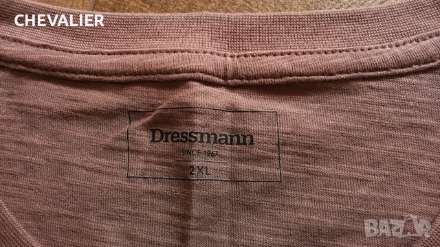 Dressmann of NORWAY T-Shirt Размер XXL мъжка тениска 59-51, снимка 8 - Тениски - 38346892