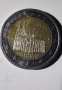 Евро Монета вижда се номинала, снимка 2