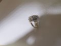 Златен пръстен с диаманти , снимка 11