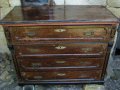 Античен скрин орех-19 век, снимка 2